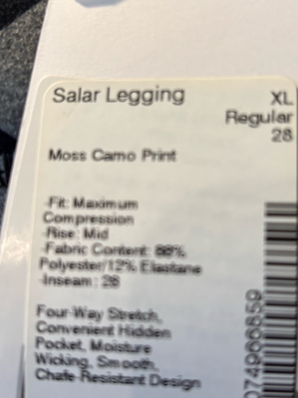 Fabletics Camo Salar Leggings - Picture 5 of 5